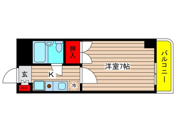 ハイツ紫苑の物件間取画像